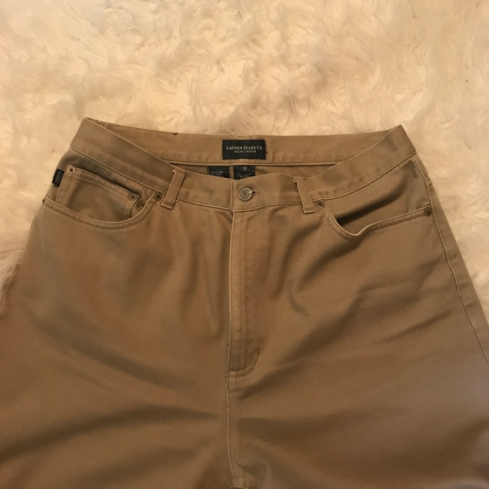 Ralph Lauren Tan Jeans